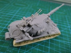 1/72/35 Polish 60TP heavy tank model unpainted kit in 3D printing style