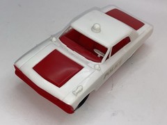 1964 Ford (sort of) Police 2door Hardtop 1/25 GAY TOYS Red/White Plastic Coaster