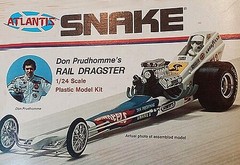 Atlantis Don Prudhomme Snake Front Engine Dragster – #m5694