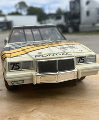 AMAZING Vintage 80s Ertl AMT 1:16 LAKE SPEED #75 PONTIAC Grand Prix NATIONWISE