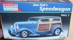 MONOGRAM DAN FINK FORD SPEEDWAGON MODEL KIT 1:25TH BOXED 85-7606