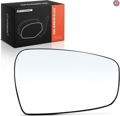 A-Premium Right Passenger Side Heated Mirror Glass Compatible with Kia Forte