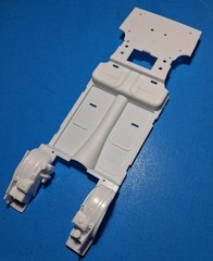84 CADILLAC COUPE LOWRIDER – INTERIOR BASE – REVELL – MODEL CAR KIT PARTS LOT