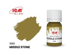 Acrylic Paints Set for Wehrmacht Afrika Korps ICM 3049 Grey, Brown, Green