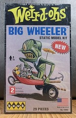 Weird-Ohs Big Wheeler Model Kit #15992 Hawk Sealed NOS 29pc Retro Hot Rod Rat…