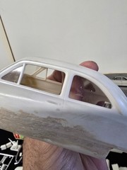 VTG 1949 AMT Ford CLUB COUPE 3 In 1 Customizing Kit BUILD A GASSER DRAG RACER