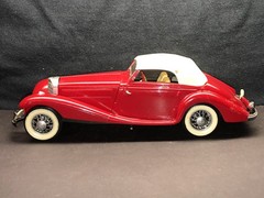 Vintage Monogram Mercedes Benz 540K Convertible Coupe 1/25 Model Nice Build