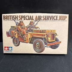Tamiya 1/35 British Special Air Service Jeep Plastic Model Kit Unassembled