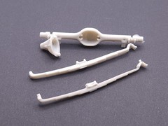 AMT 1957 Chevrolet Bel Air 1:25 Model #8315 – PARTS – REAR AXLE