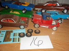 Model Car Junkyard/Parts Lot Salvage Built Plastic Models #15