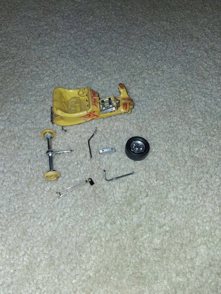 REVELL CANNED HEAT SHOW ROD MODEL KIT FOR PARTS OR RESTORATION