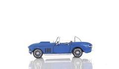 1960s Chevrolet Corvette Stingray Metal Car Model 18″ Automobile Decor New