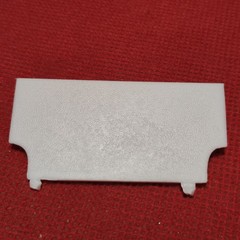 Rear Seat Delete 1969 Plymouth Barracuda 1:25 Scale Model Car Part MPC