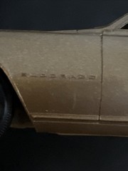Jo-Han 1969 Cadillac Eldorado Metallic Gold Promo Car Model 1/25