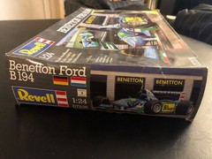REVELL BENETTON B194 FORMULA ONE MODEL KIT FACTORY SEALED 1/24 SCALE
