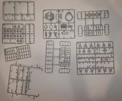 1:48 HOBBYBOSS 84805 : US M4A3 (76)W SHERMAN TANK – PARTS KIT ONLY