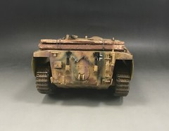 1/35 Built Trumpeter 00385 WWII German E-10 Tank Destroyer Model