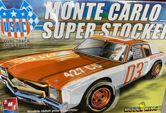 M2D AMT 21465 Chevy Monte Carlo Super Stocker Race Car 1/25 McM KIT Model