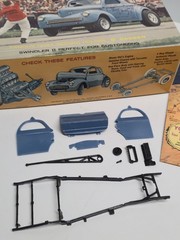 ’41 WILLYS Revell VINTAGE Original 1963 ISSUE COMPLETE & IN EXCELLENT CONDITION