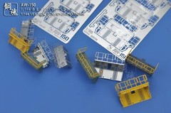 for Military Machine Nest Base HG RG 1/144 Vertical Convey Platform Etch AW-150