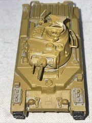 2 Ea Roco HO Minitanks Desert Painted Tanks Austria Customized