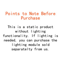 1/64 model police car working light transparent ceiling light Modifying vehicle