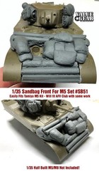 1/35 Scale Sandbag Front for M5 Stuart Fits Tamiya Kits – Value Gear – Resin