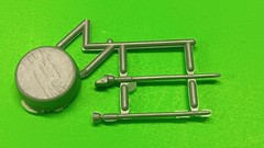 1977 E150 Ford Van 1/25 CB Radio Whip Antenna Roof Mount Rack Spare Tire