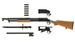 TomyTec Little Armory 1/12 M1897 TRENCH GUN SHOT GUN LA-YS01 Plastic Model Kit