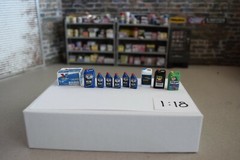  1/18  Scale Valvoline Automotive Oil products; Diorama Shop Austin’s Garage