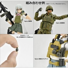 TomyTec Little Armory 1/12 LD046 GRENADE SET Model Kit