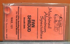 1/24 MACHINED ALUMINUM SPECIALTIES FAN SHROUD (SMOOTH) METAL PART # MAS-121
