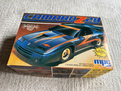 MPC 1983 Chevrolet Camaro Z28 Model Kit, 1/25 Scale, Open Box, All Intact