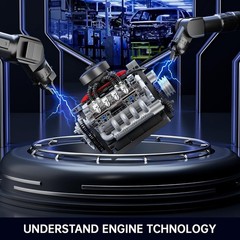 Mini V8 Engine Kits That Runs, Build Your Own Visible Car Motor, Physical Scienc