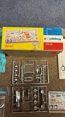 HUBLEY 1960 FORD COUNTRY SEDAN 4-WAY PLASTIC MODEL KIT UNBUILT NMIB 154K-170