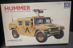 Academy 1350 Hummer M1025 Armored Jeep 1:35 Scale Model Minicraft Open Box