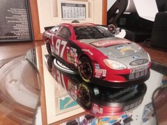 NASCAR Built Plastic Model Car Kit Number 97 Kurt Busch Ford Taurus