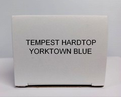 1964 Pontiac Tempest LeMans GTO HT Yorktown Blue Promo Model Box Replica NO CAR