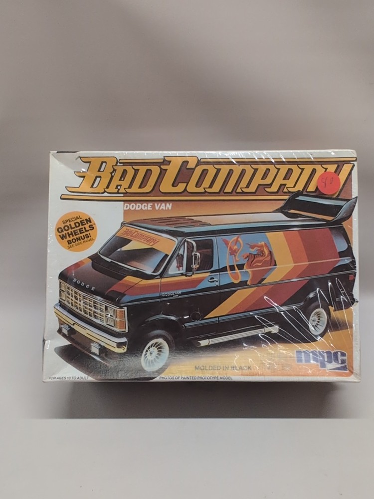 MPC 1-0445 Scale 1:25 “BAD COMPANY” Dodge Van Factory Sealed