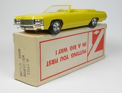 1971 Chevrolet Impala Convertible Dealer Promo Model – Sunflower Yellow