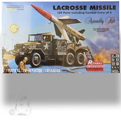 REVELL 1/32 LACROSSE MISSLE ‘RENEWAL BLUEPRINT’ MODEL 139 PIECE W/ CREW OF 5