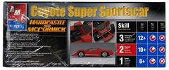 AMT Hardcastle&McCormick Coyote Super Sportscar Vintage 2002 1:25 Model Kit NEW