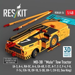 1/48 MD-3B Mule Tow Tractor for A-3/4/6/7RA-5C/EA-6B/E-2C/C-2/F-4/F-8/F-14