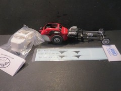 NEW!! Charlie’s Business Coupe 37′ Fiat 1/25 Resin Body & Decal from Fremont