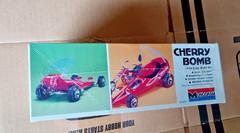 Monogram Cherry Bomb with trailer & Motorcycle 1/24 scale Factory Sealed