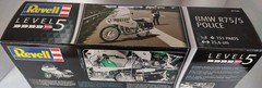 Revell BMW R75/5 POLICE MOTORCYCLE 1:8 scale, new, unopened