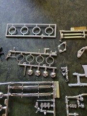 Assorted Parts from AMT 40 Ford Rides Magazine Custom WOODIE 1:25 Kit STK TR6