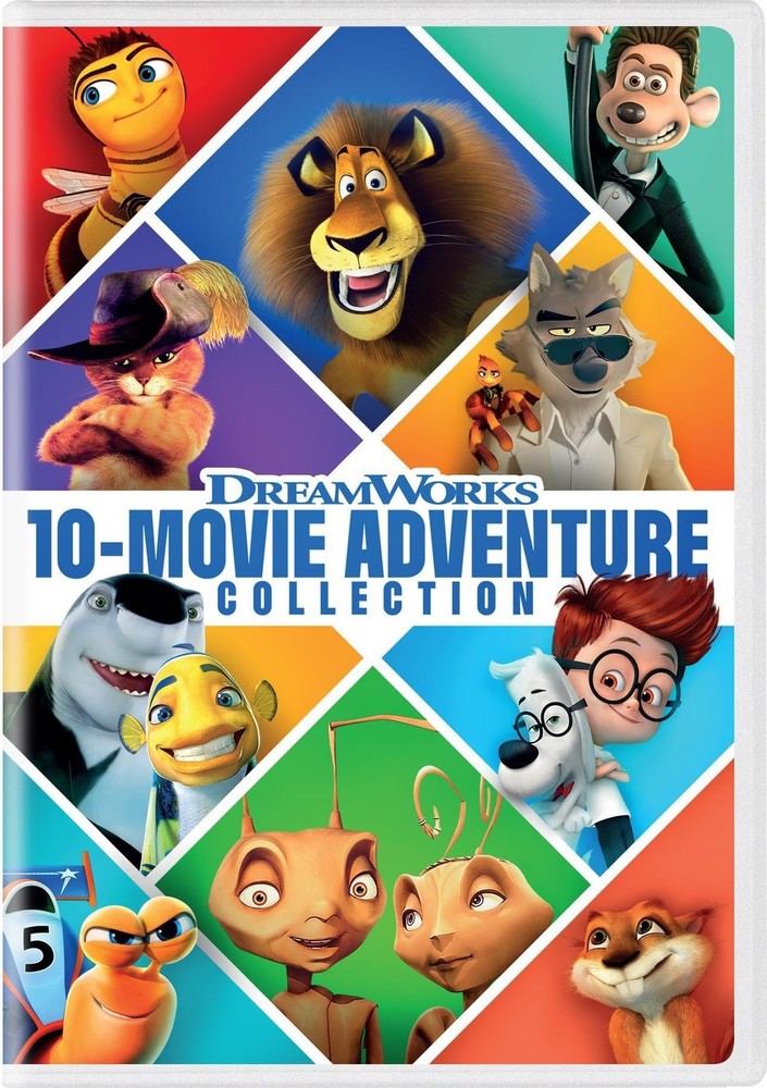Universal Dreamworks 10-Movie Adventure Collection Dvd