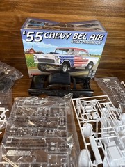 Monogram 55′ Chevy Bel Air Street Machine 1:24 Scale Plastic Model Kit