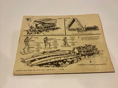 VINTAGE Revell Armored Vehicle Scissors Bridge M48 Tank Model Kit “1960”